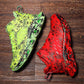 Trendy camouflage sports and leisure shoes with round toe and low flat heel for men